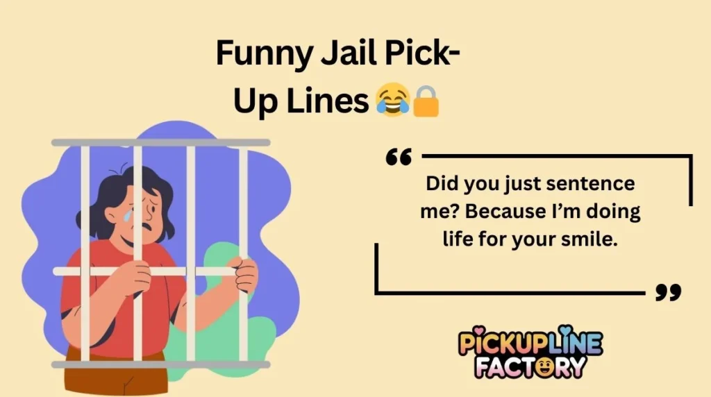 Funny Jail Pick-Up Lines 😂🔒