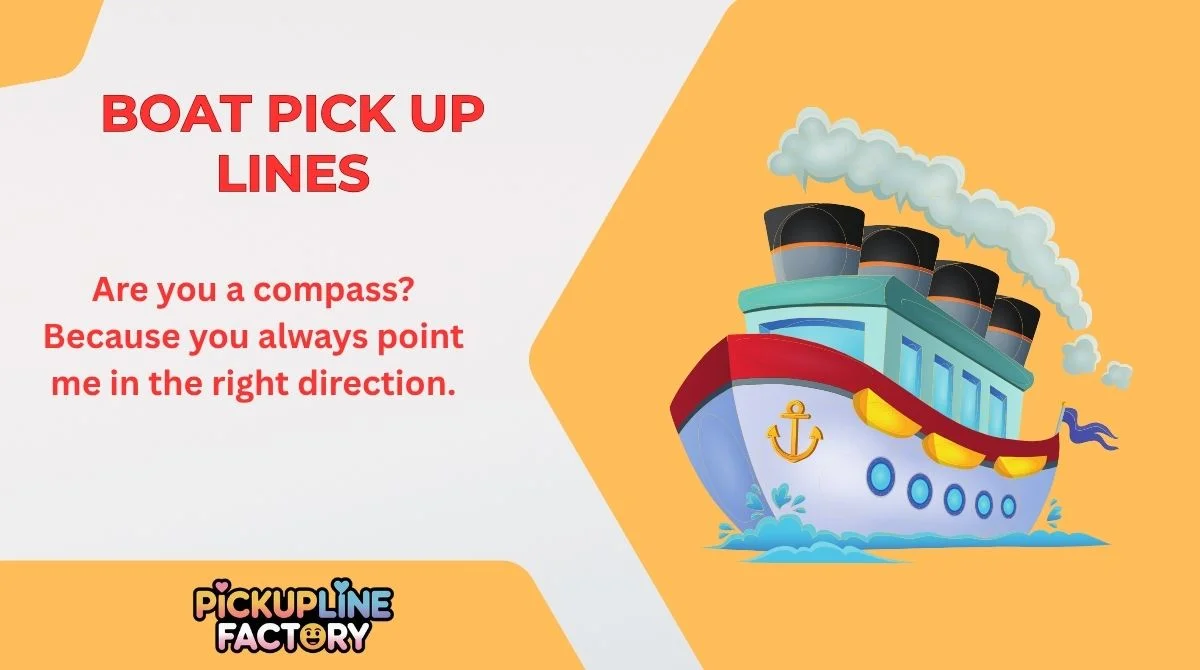 Boat Pick Up Lines