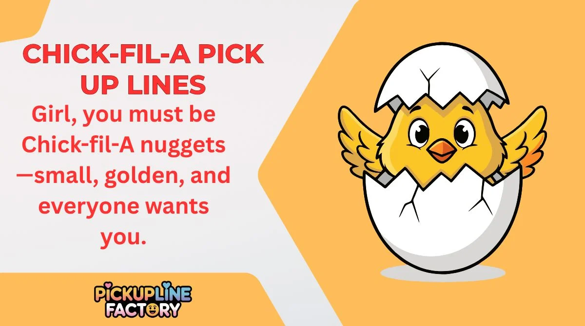 Chick-fil-A Pick Up Lines