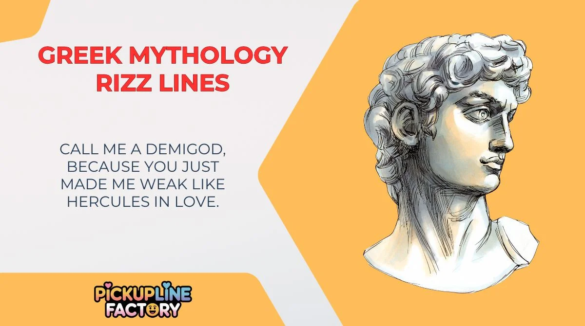 Greek Mythology Rizz Lines