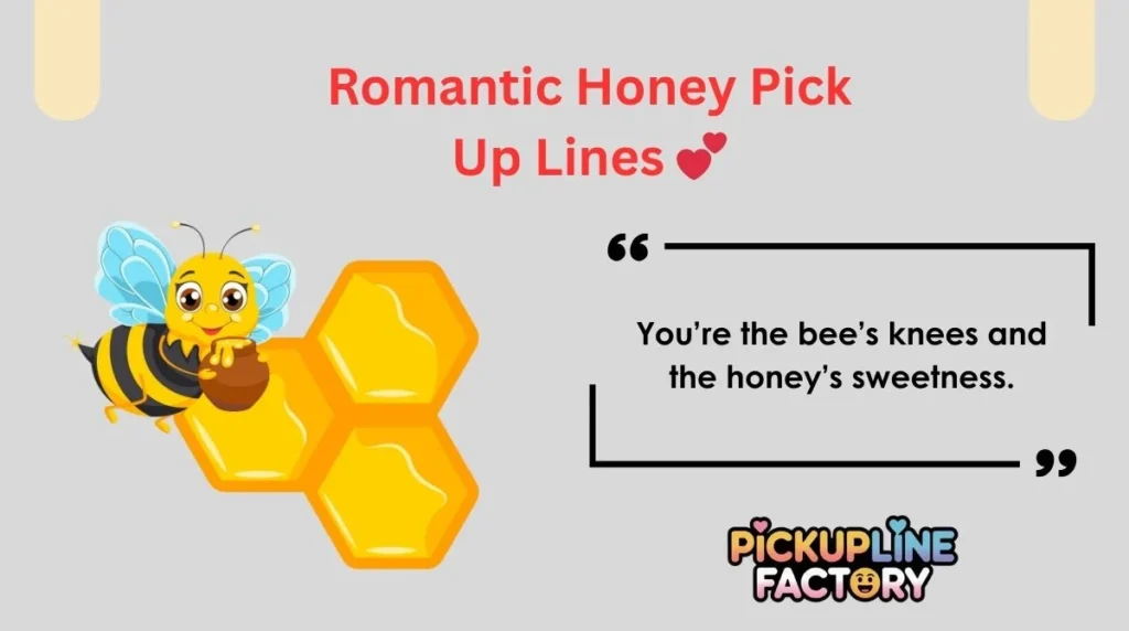 Romantic Honey Pick Up Lines đ