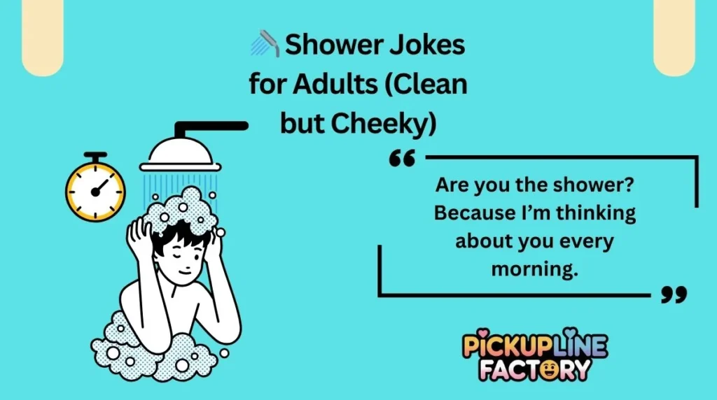 đż Shower Jokes for Adults (Clean but Cheeky)