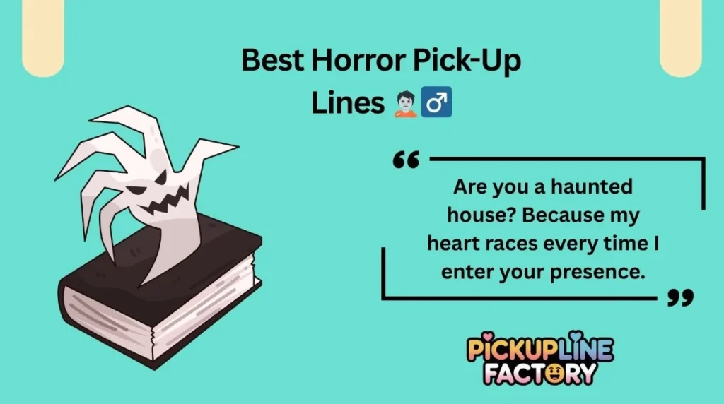 Best Horror Pick-Up Lines 🧟♂️