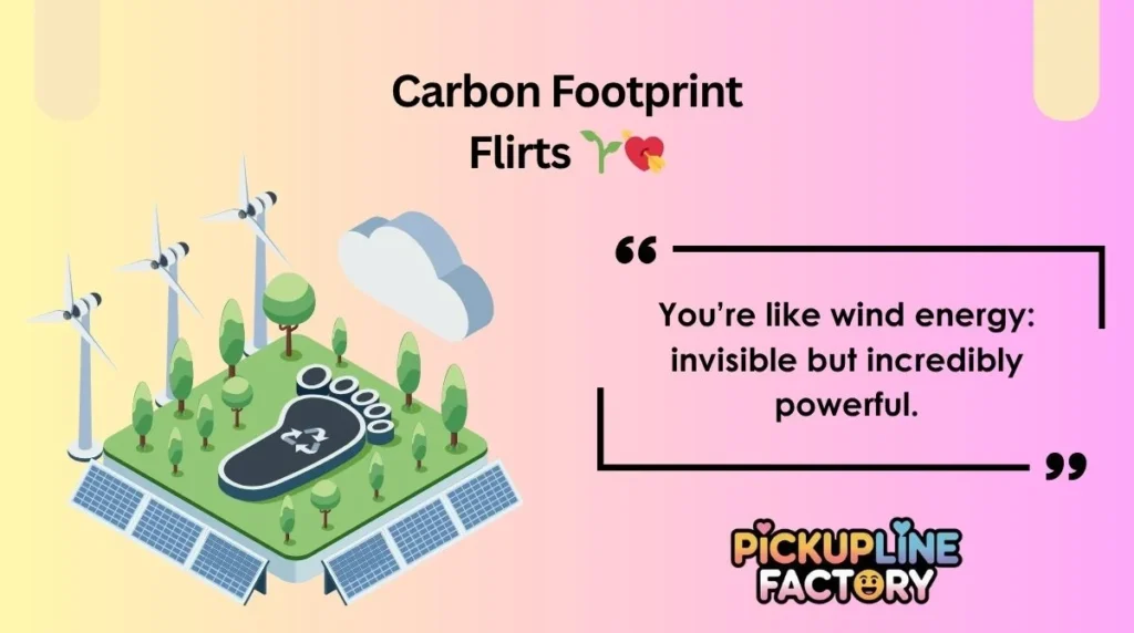 Carbon Footprint Flirts 🌱💘