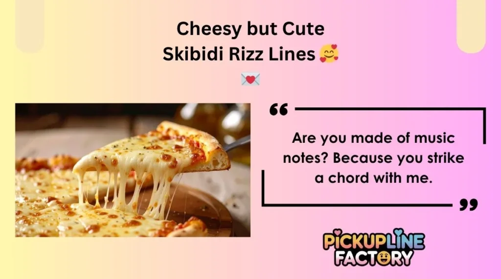 Cheesy but Cute Skibidi Rizz Lines 🥰💌