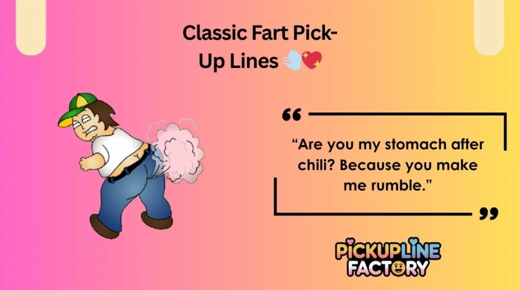 Classic Fart Pick-Up Lines 💨💖