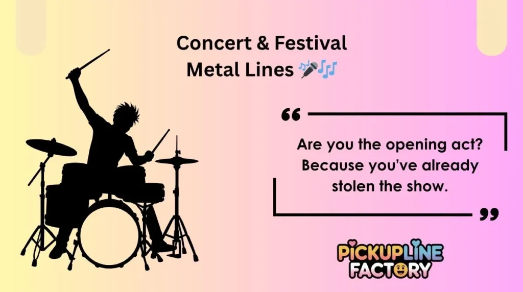 Concert & Festival Metal Lines 🎤🎶