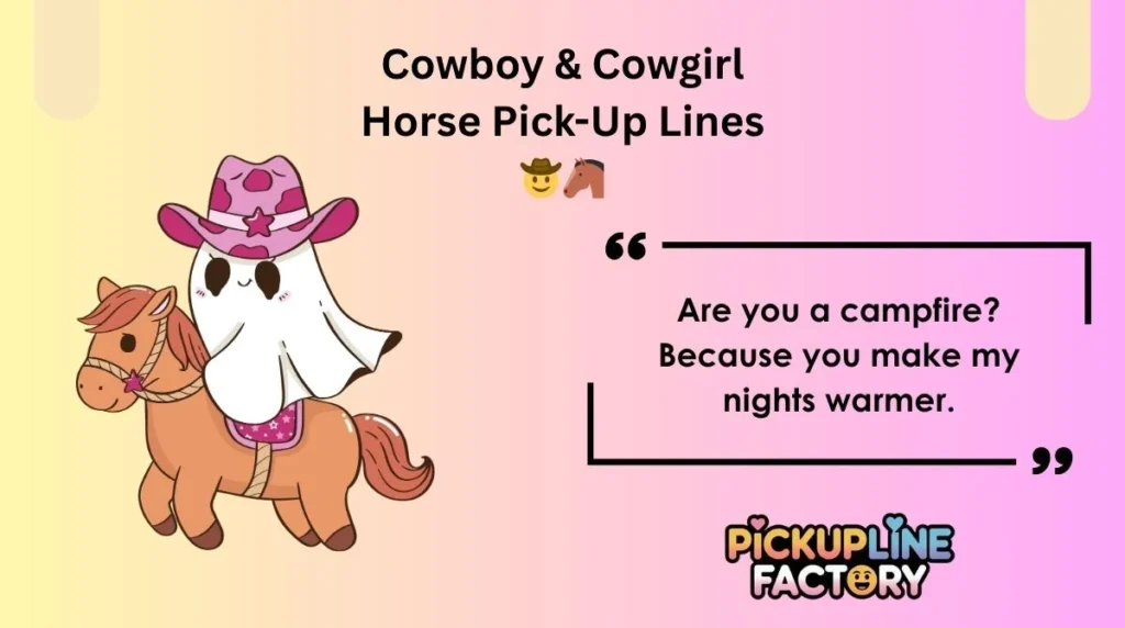 Cowboy & Cowgirl Horse Pick-Up Lines đ¤ đ´