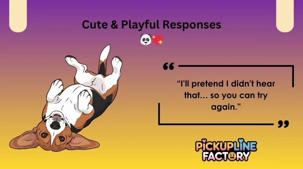 Cute & Playful Responses 🐼💖