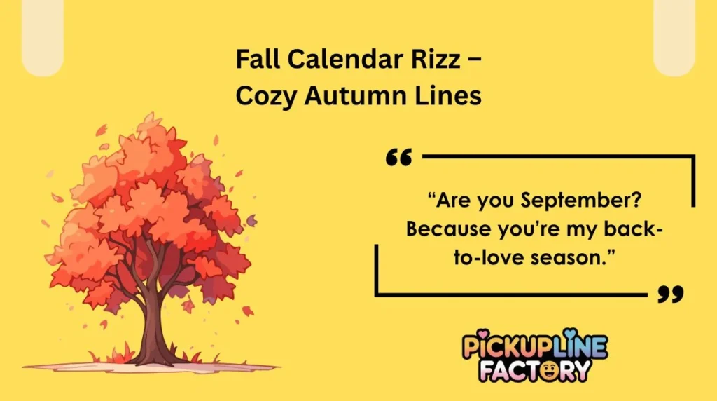 Fall Calendar Rizz – Cozy Autumn Lines