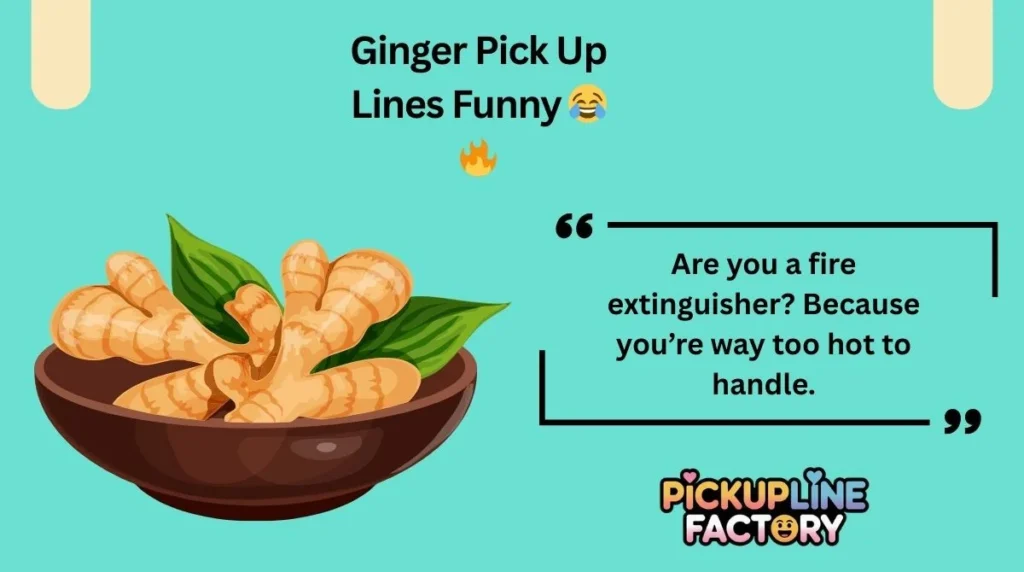 Ginger Pick Up Lines Funny 😂🔥