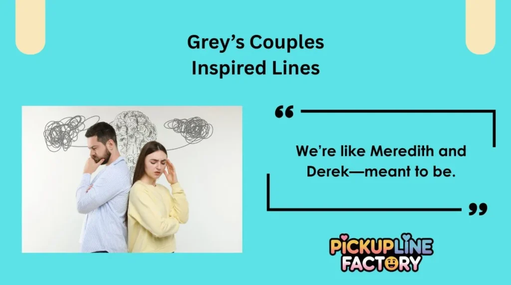 Grey’s Couples Inspired Lines