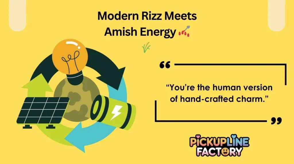 Modern Rizz Meets Amish Energy 💅🌾