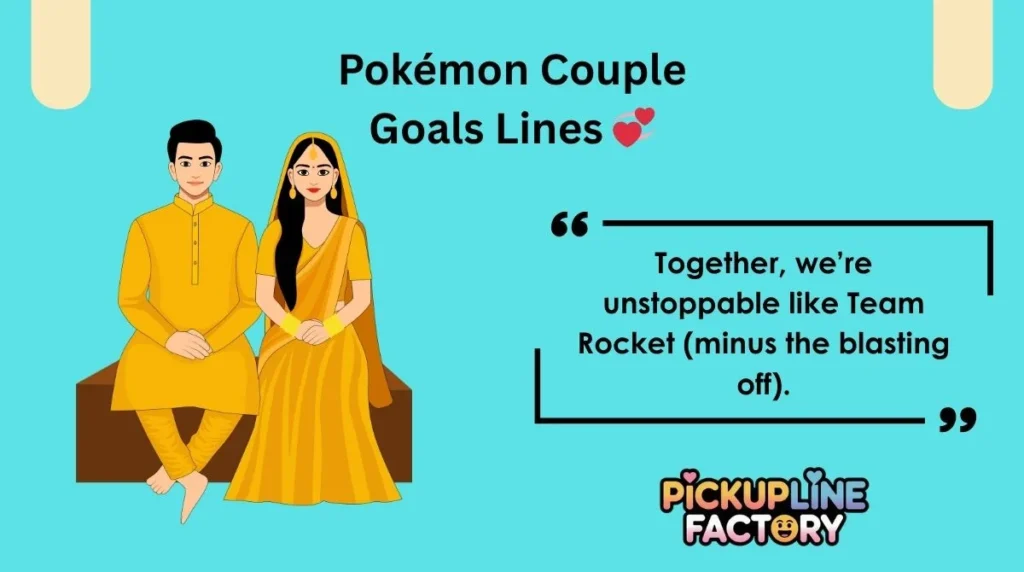 Pokémon Couple Goals Lines 💞