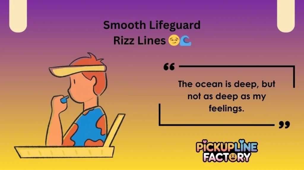 Smooth Lifeguard Rizz Lines 😏🌊