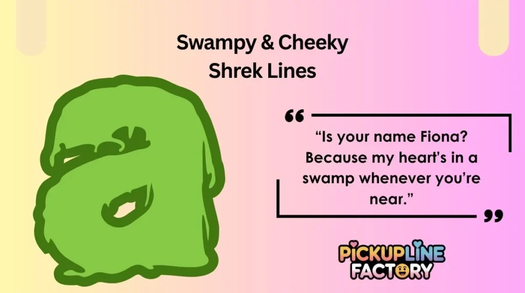 Swampy & Cheeky Shrek Lines