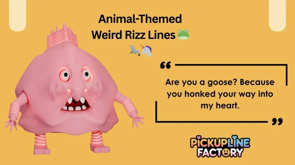 Super Weird Rizz Lines to Confuse Your Crush