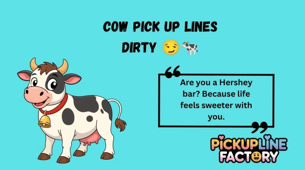 Cow Pick Up Lines Dirty 😏🐄