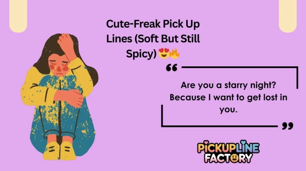 Cute-Freak Pick Up Lines (Soft But Still Spicy) 😍🔥