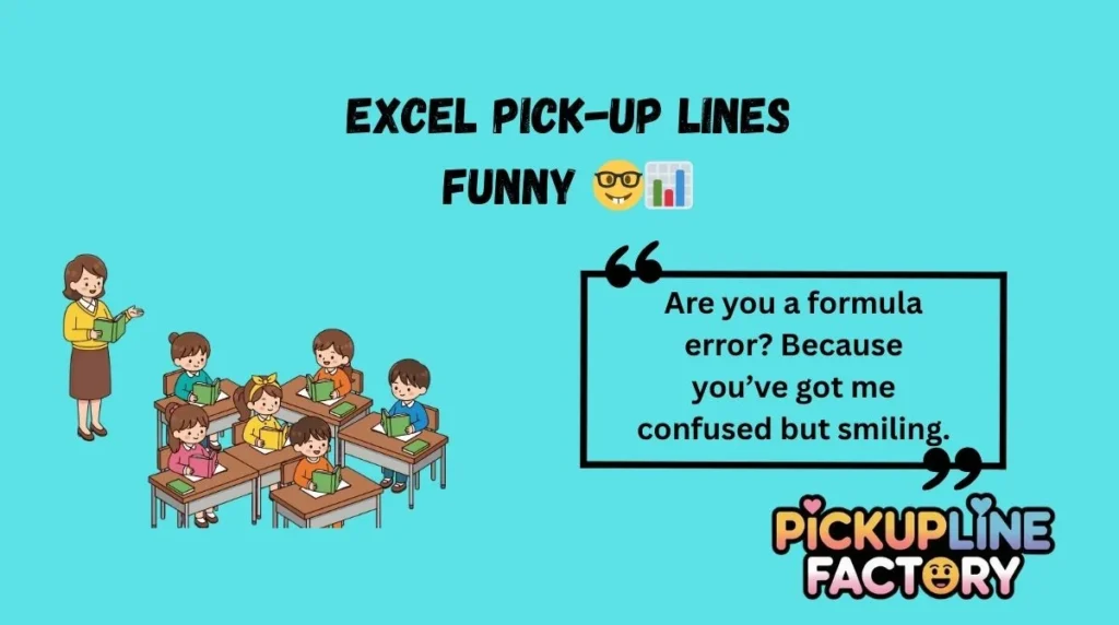 Excel Pick-Up Lines Funny đ€đ
