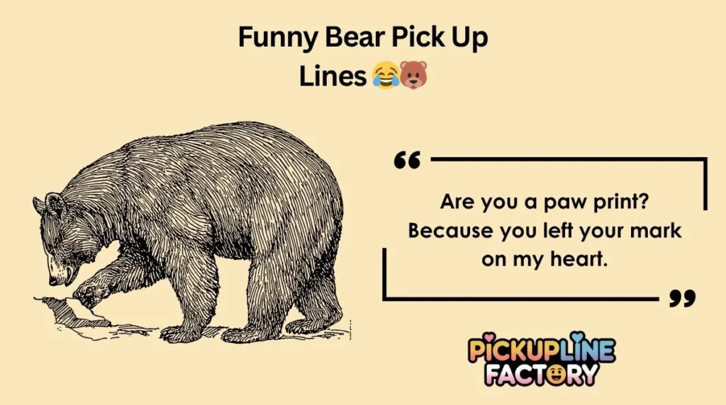 Funny Bear Pick Up Lines 😂🐻