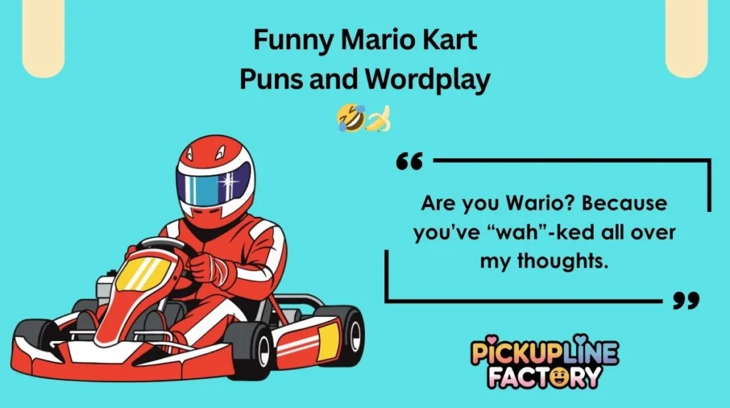Funny Mario Kart Puns and Wordplay 🤣🍌