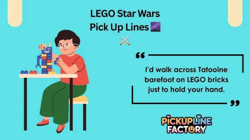 LEGO Star Wars Pick Up Lines 🌌⚔️