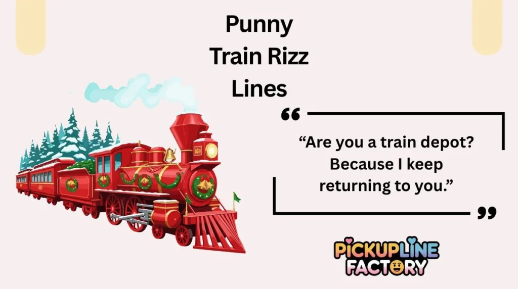 Punny Train Rizz Lines