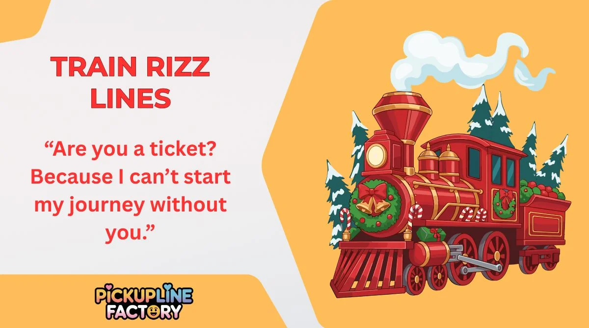 Train Rizz Lines