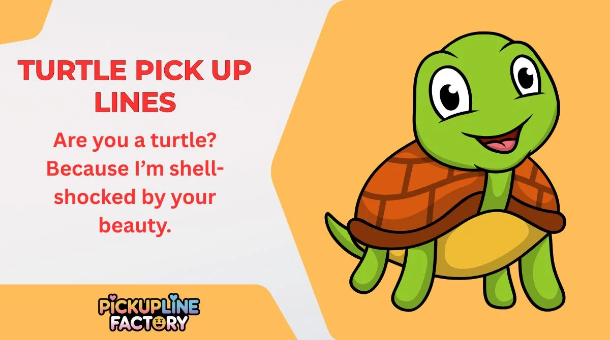 Turtle Pick Up Lines
