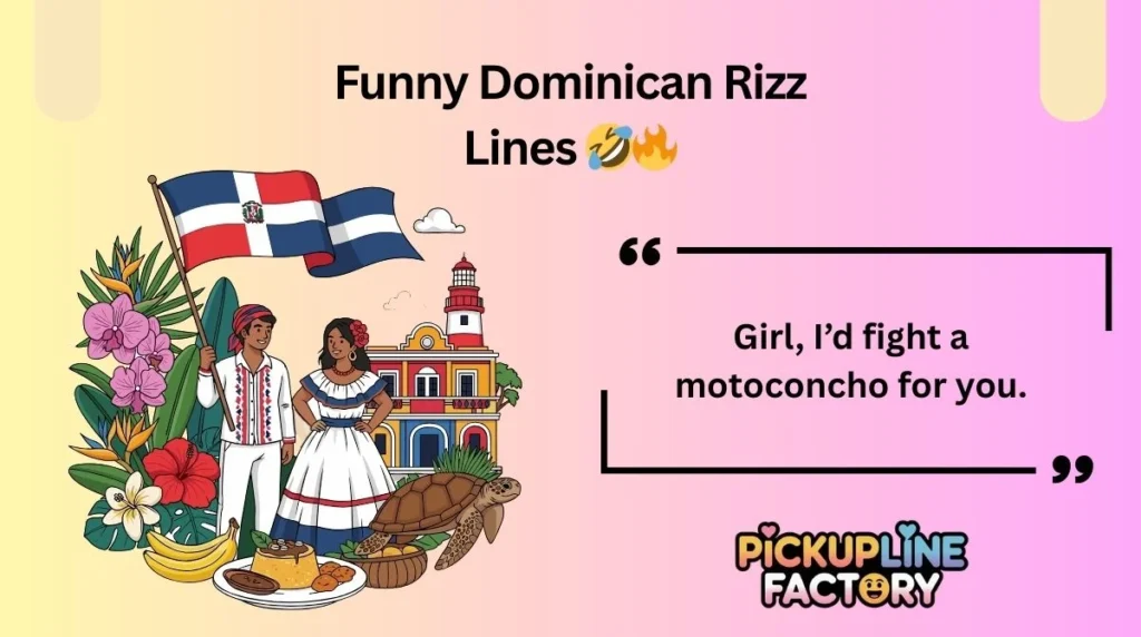 Funny Dominican Rizz Lines 🤣🔥