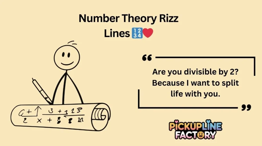 Number Theory Rizz Lines đ˘â¤ď¸