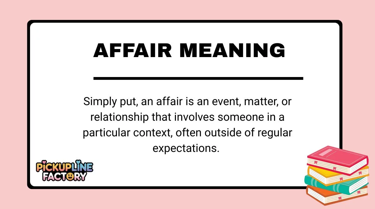 Affair Meaning