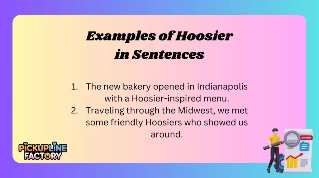 Examples of Hoosier in Sentences