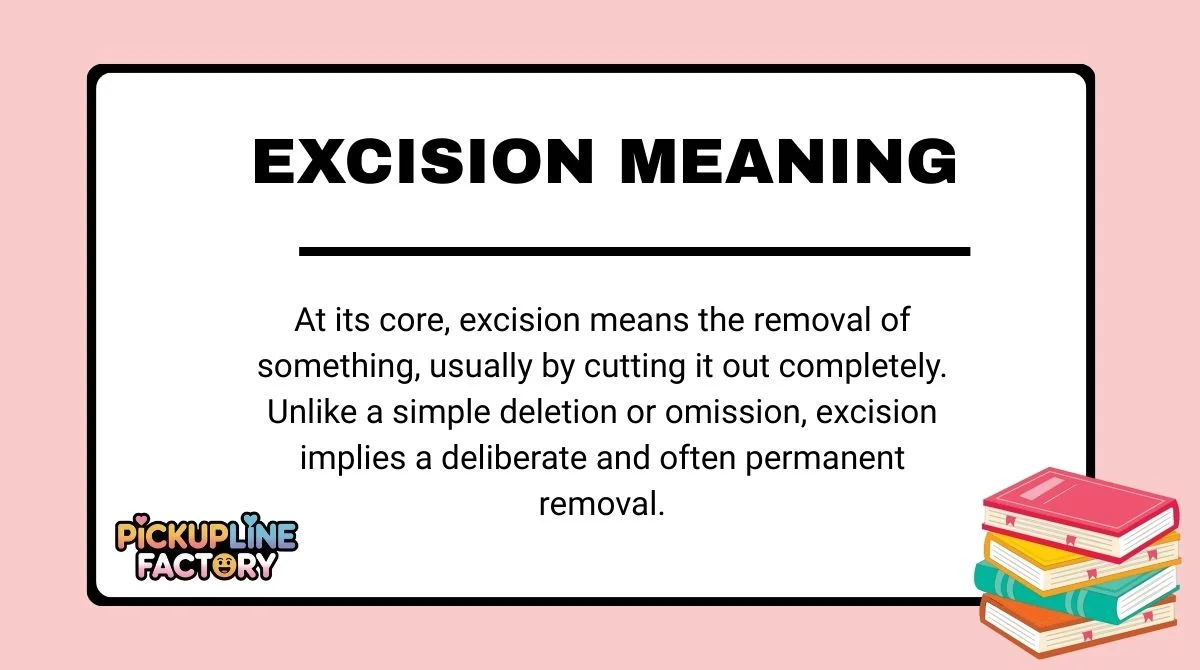 Excision Meaning