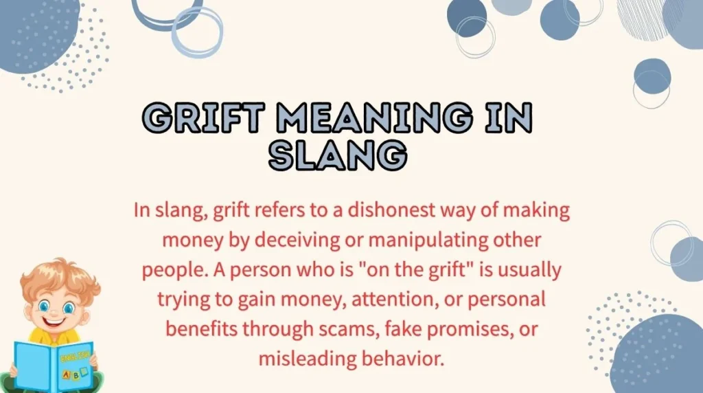 Grift Meaning in Slang