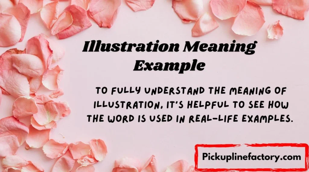 Illustration Meaning Example