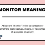 Monitor Meaning