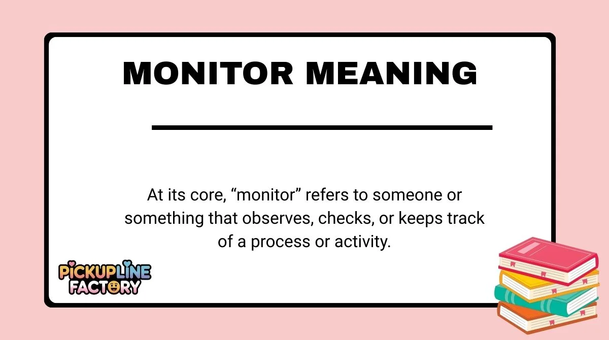 Monitor Meaning