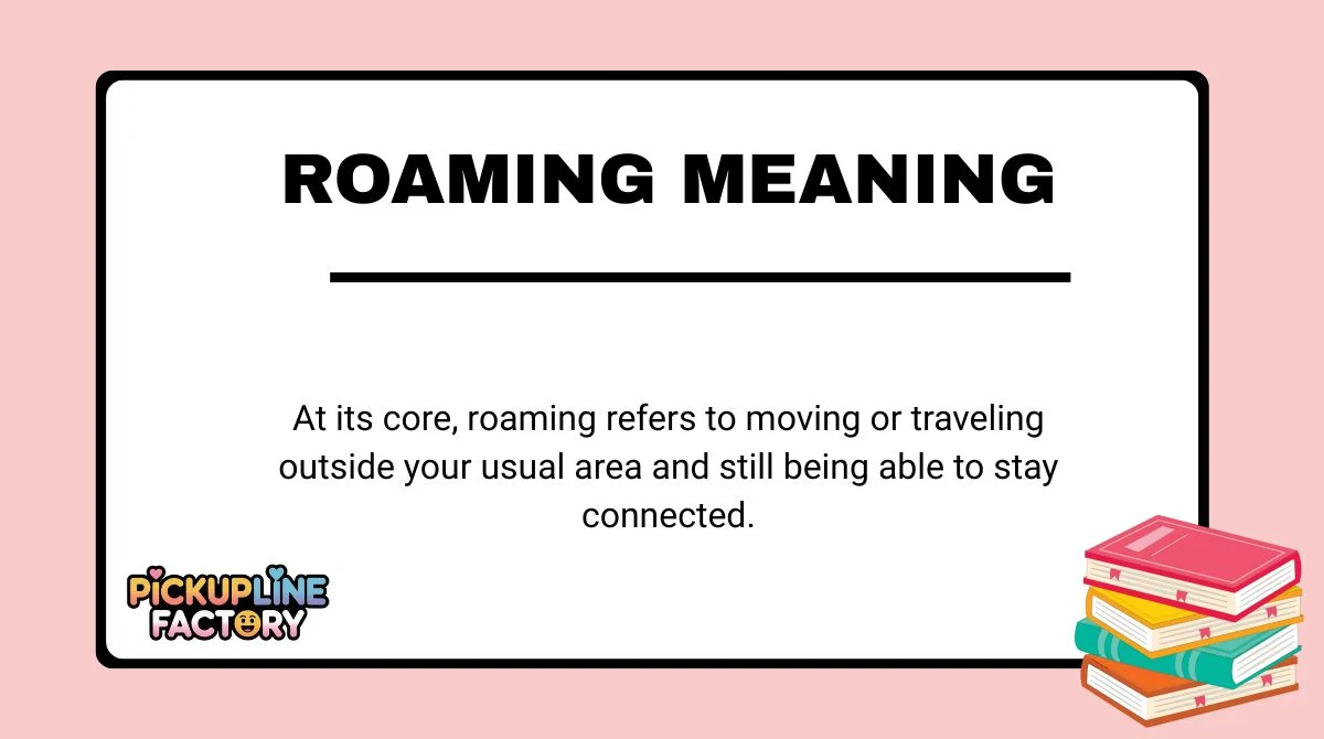 Roaming Meaning