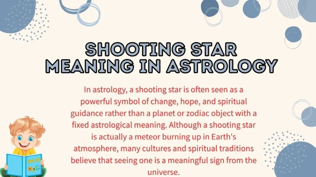 Shooting Star Meaning in Astrology