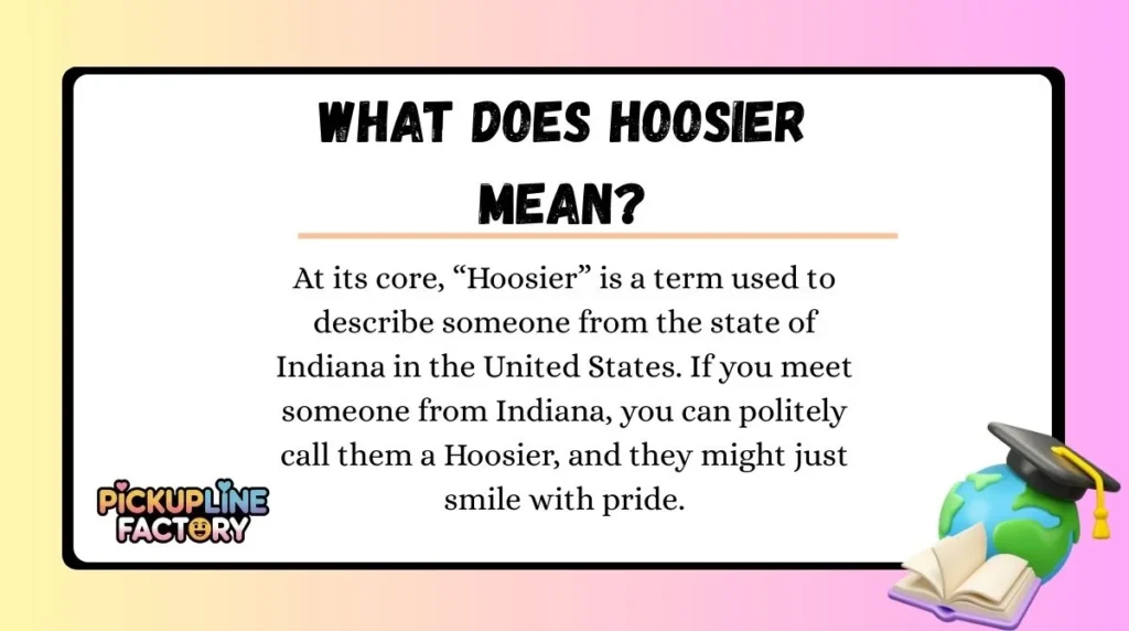 What Does Hoosier Mean?