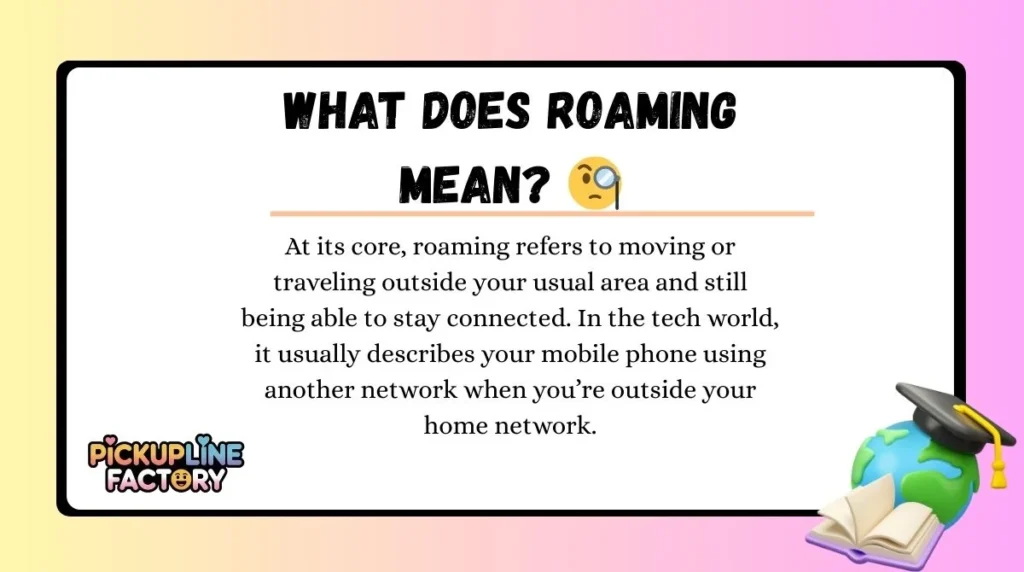 What Does Roaming Mean? 🧐