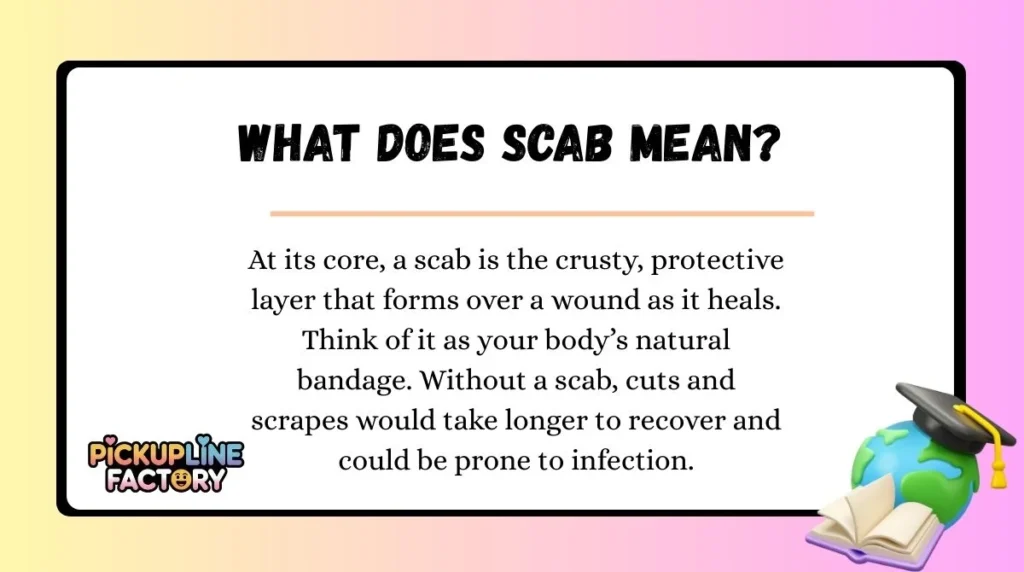 What Does Scab Mean?