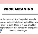 Wick Meaning