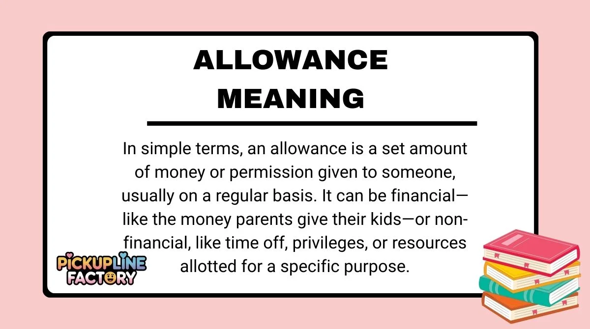 Allowance Meaning