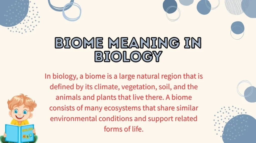 Biome Meaning in Biology
