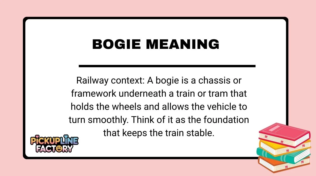 Bogie Meaning