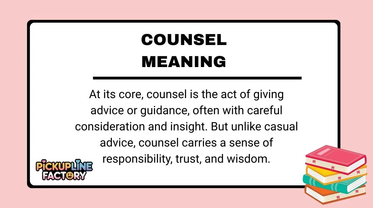 Counsel Meaning
