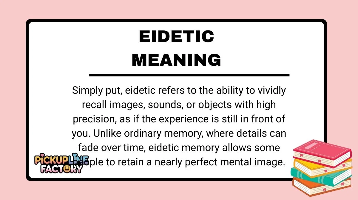 Eidetic Meaning